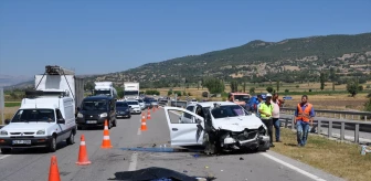 Amasya'da trafik kazası: 1 ölü, 4 yaralı