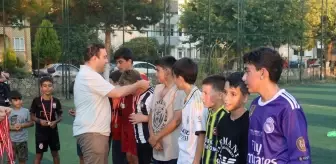 Cide'de düzenlenen Yaz Kur'an Kursu Futbol Turnuvası sona erdi