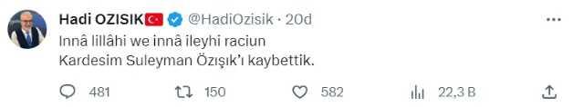 Gazeteci Süleyman Özışık hayatını kaybetti Gazeteci Süleyman Özışık hayatını kaybetti
