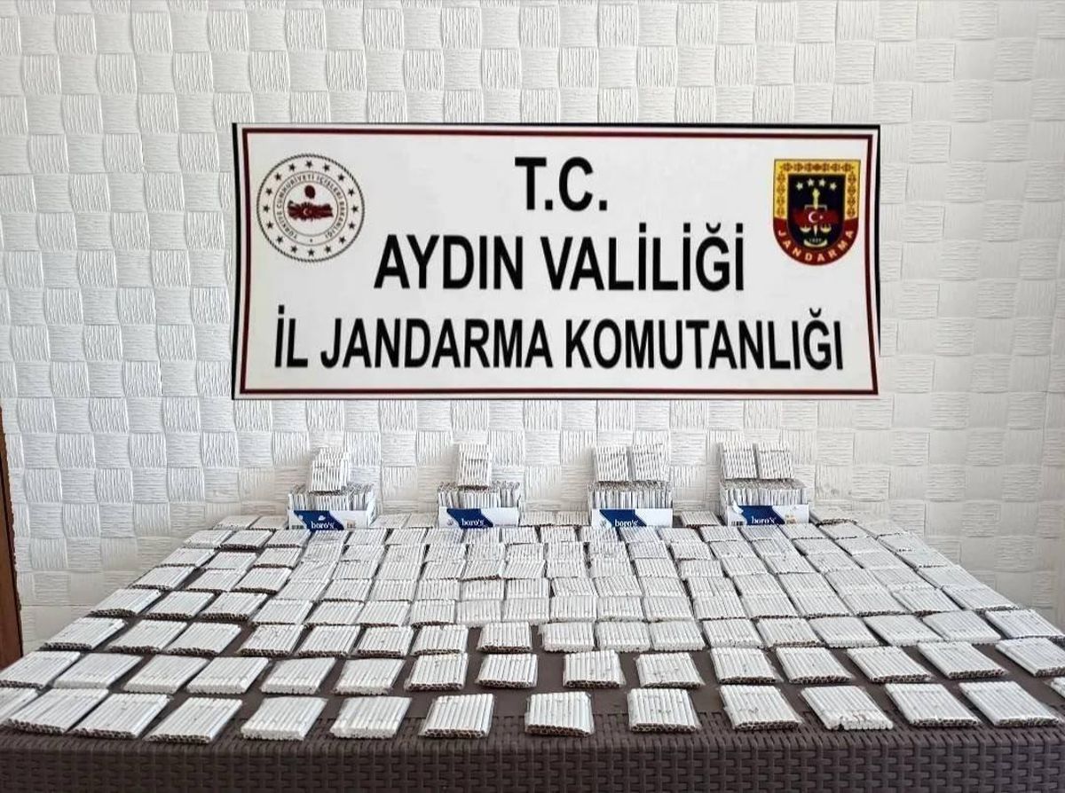 Aydın'da Kaçak Sigara Operasyonu: 212 Paket Ele Geçirildi