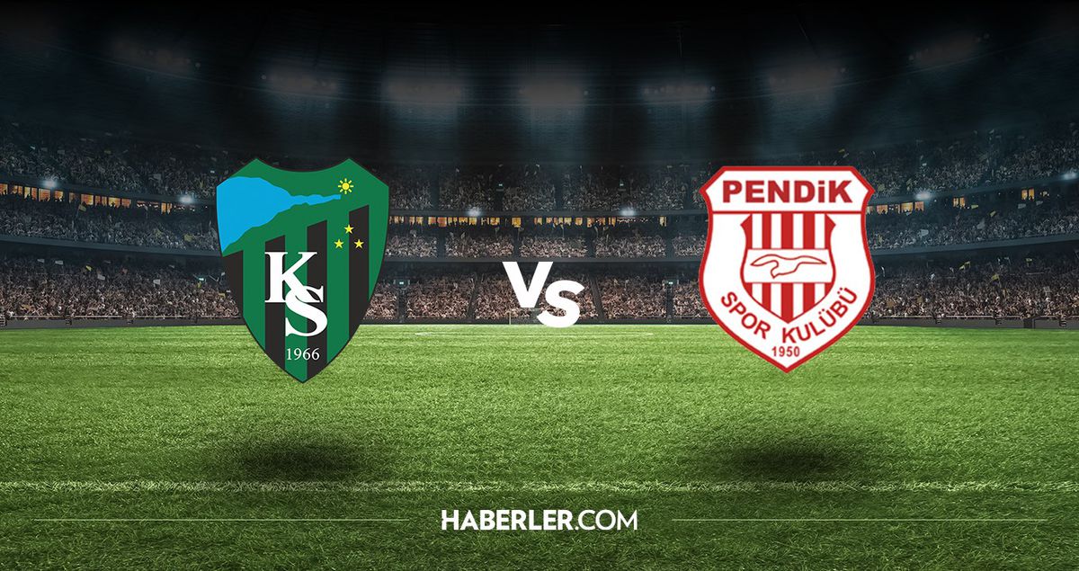 Kocaelispor - Pendikspor maçı hangi kanalda, saat kaçta? Kocaelispor - Pendikspor maçı ne zaman?
