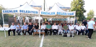 Erenler Muhtarlar Derneği tarafından düzenlenen Yazılı Köyü Futbol Turnuvası başladı