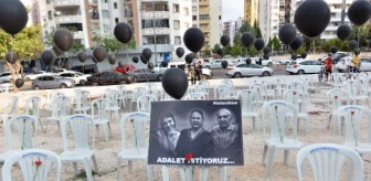 Adana'da Yıkılan Apartmanın Kurbanları Anıldı