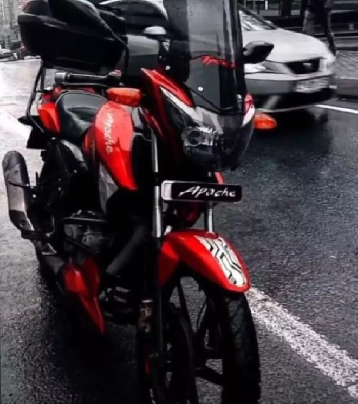 Kağıthane'de Motosiklet Hırsızlığı