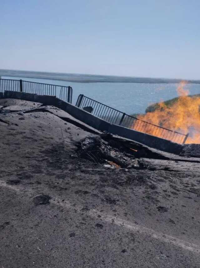 Ukrayna'dan Putin kızdıracak saldırı! Kritik köprüleri füzelerle buldular