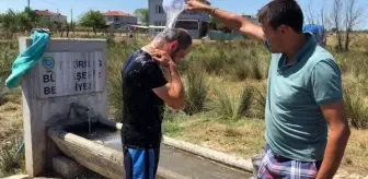 Tekirdağ'da Su Sorununa Tepki: Hayvanların Yalakta Yıkanan Mahalle Sakini