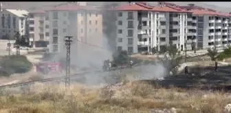 Elazığ'da Otluk Alanda Çıkan Yangın Kontrol Altına Alındı