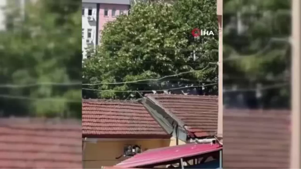 Elektrik tellerindeki patlama vatandaşları korkuttu