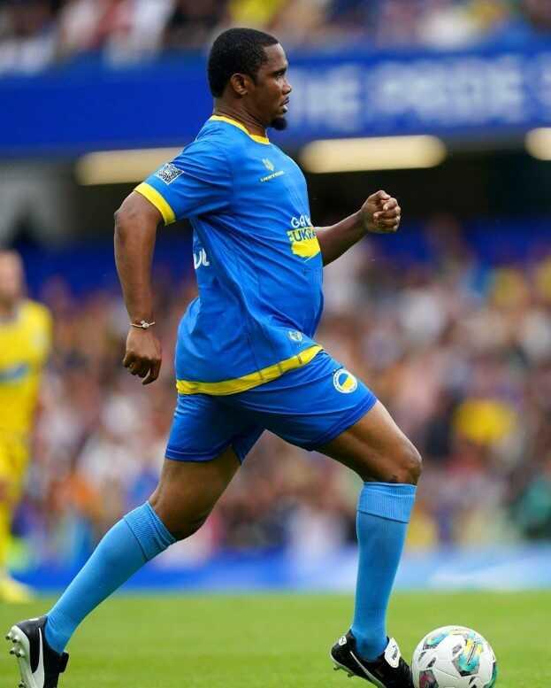 Futbolculuğu döneminde zayıflıktan kemikleri sayılan Eto'o'nun son hali ağızları açık bıraktı Futbolculuğu döneminde zayıflıktan kemikleri sayılan Eto'o'nun son hali ağızları açık bıraktı