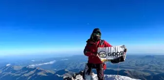 Giresun Doğa Sporları Kulübü ve Ordu Dağcılık Kulübü Üyeleri Elbrus Dağı'na Tırmandı