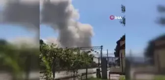 Kocaeli'de Derince Limanı'nda Büyük Patlama