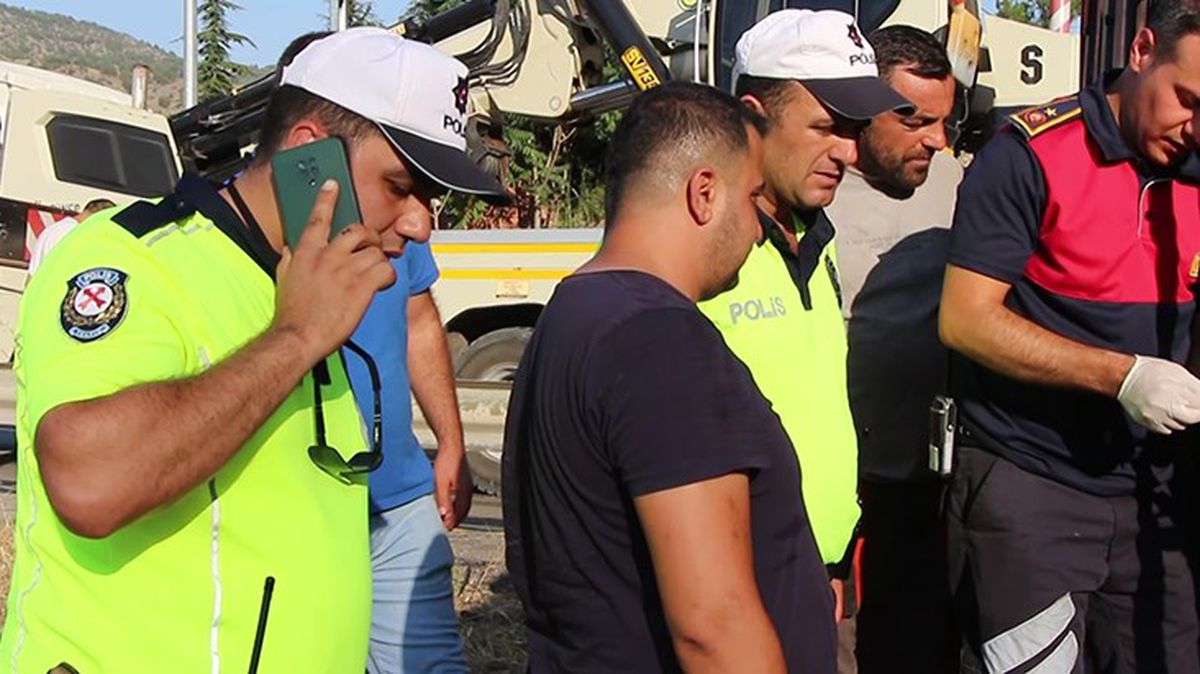 Amasya'da yürek yakan kaza! Polis memuru, oğlunun öldüğünü telefonda babaya söyleyemedi