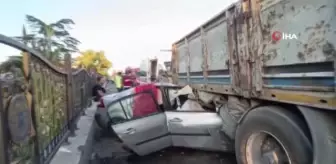 Tatilden dönen aile kaza yaptı: 4 ölü, 2 yaralı