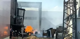 Tekirdağ'da Kimya Fabrikasında Yangın Kontrol Altına Alındı