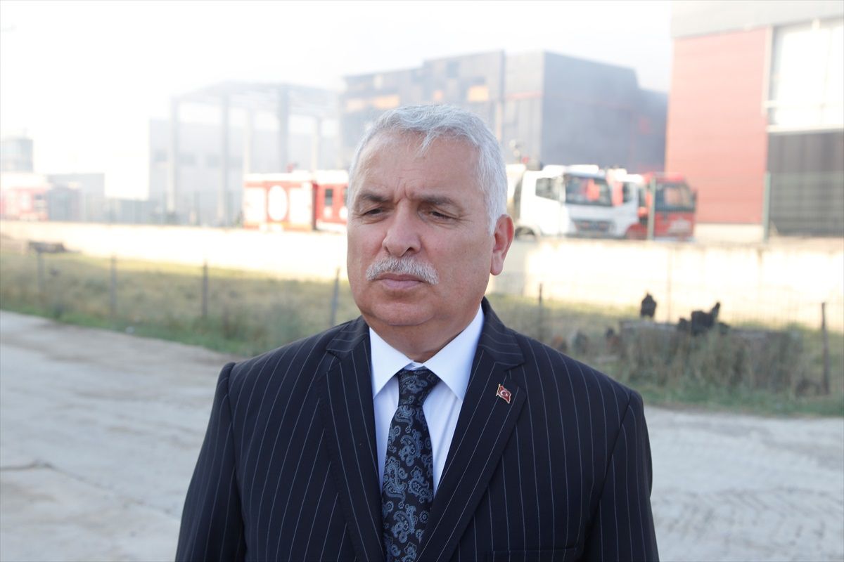 Çerkezköy'deki Kimya Fabrikasında Yangın Kontrol Altına Alındı