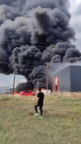 Tekirdağ fabrika yangını nerede çıktı? Tekirdağ fabrika yangın son durum nedir?