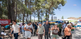 İzmir Büyükşehir Belediye Başkanı Tunç Soyer, Akbelen Ormanı'ndaki Direnişçilerle Buluştu