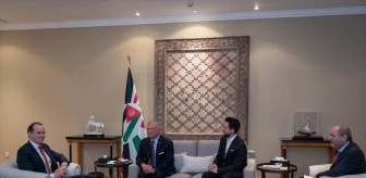 Ürdün Kralı 2. Abdullah, Beyaz Saray Ulusal Güvenlik Konseyi Orta Doğu Koordinatörü Brett McGurk ile görüştü