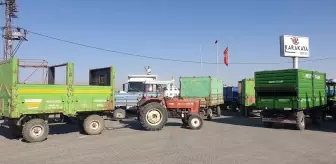 Ağrı Patnos'ta Toprak Mahsulleri Ofisi geçici alım merkezi açıldı