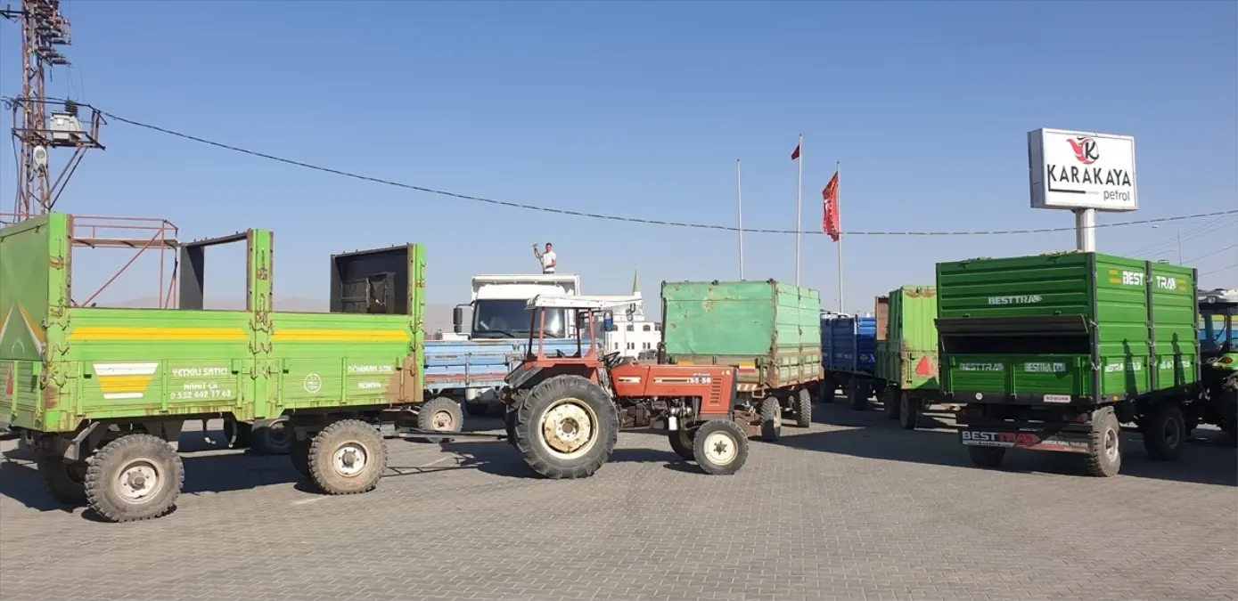 Ağrı Patnos'ta Toprak Mahsulleri Ofisi geçici alım merkezi açıldı