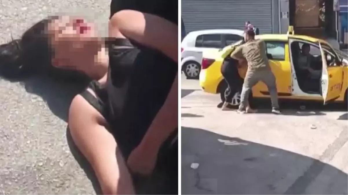 Boşanma aşamasındaki eşini sokak ortasında tekme tokat dövdü! O anlar kamerada