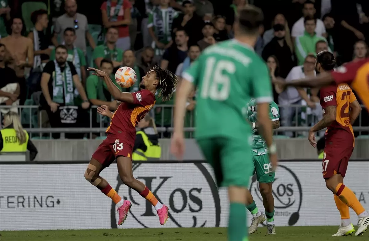 Galatasaray, Olimpija Ljubljana'yı deplasmanda 1-0 mağlup etti