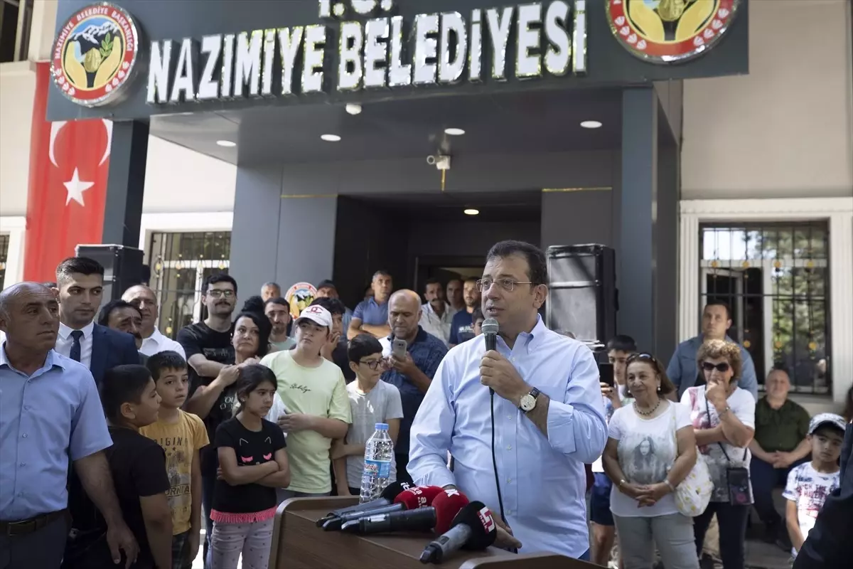 İBB Başkanı İmamoğlu Tunceli'de Konukevinin Açılışına Katıldı