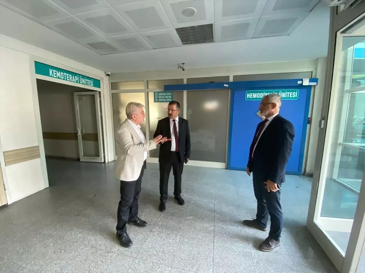 Karabük Valisi Fuat Gürel Hastane İncelemelerinde Bulundu