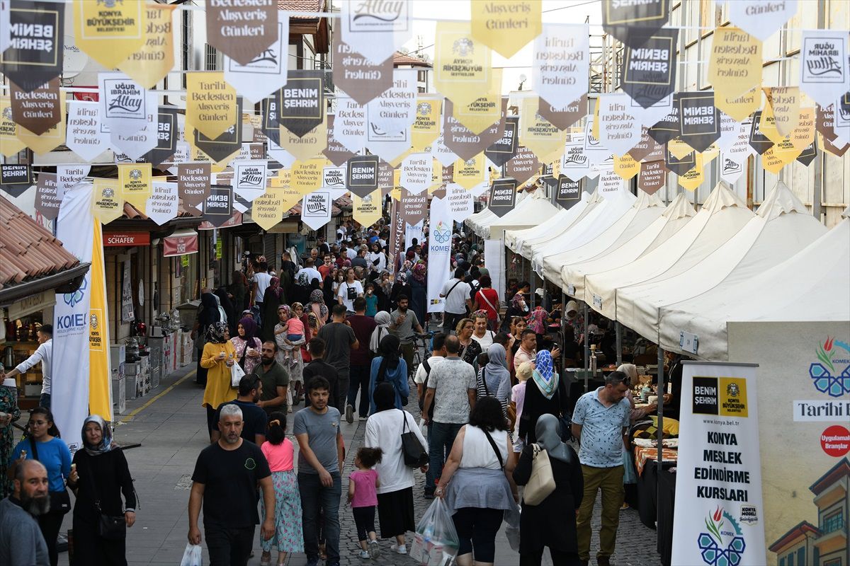 Konya'da Tarihi Bedesten Alışveriş Günleri İkincisi Düzenleniyor
