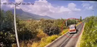 Kaza Anı Kamerada