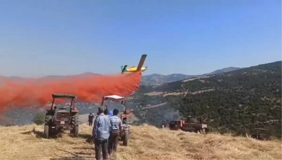 Manisa Kula'da Orman Yangını Kontrol Altına Alındı