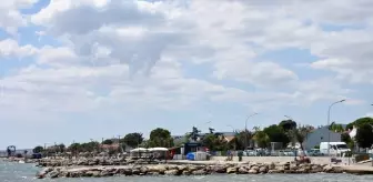 Şarköy'de Hava Şartları Nedeniyle 2 Gün Denize Giriş Yasaklandı