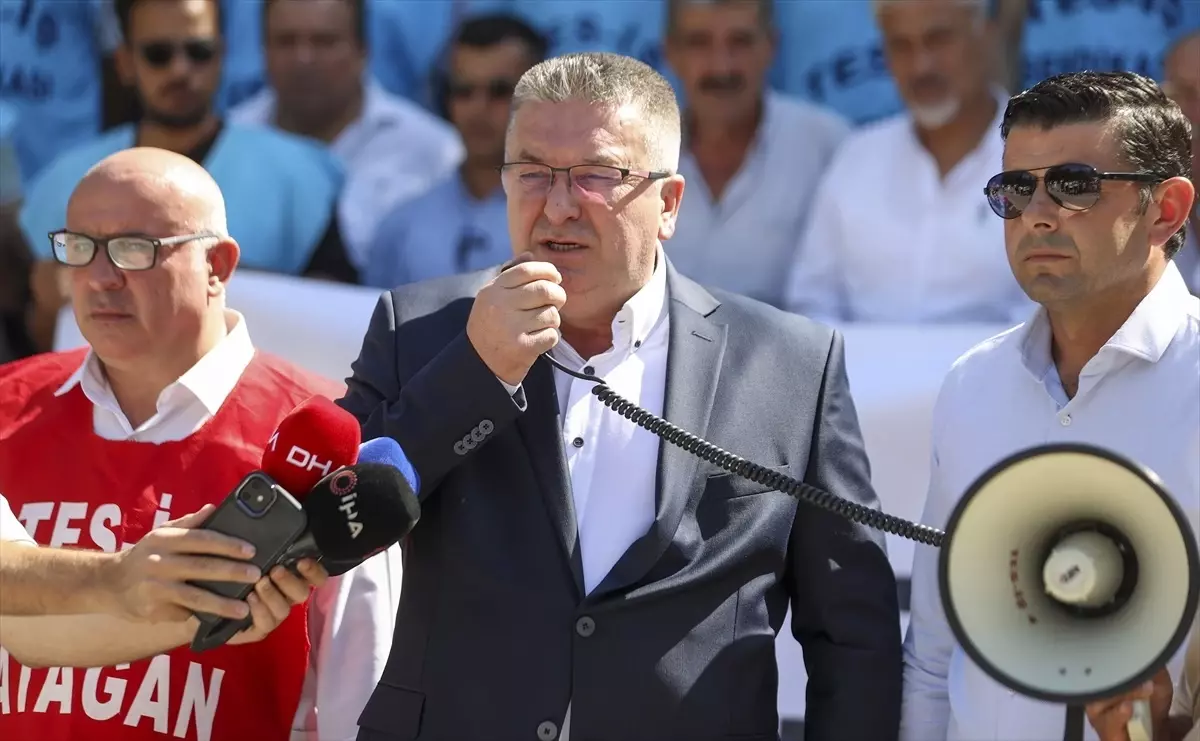 TES-İŞ Genel Başkanı İrfan Kabaloğlu: İşimize, ekmeğimize sahip çıkmak için elimizden geleni yapıyoruz