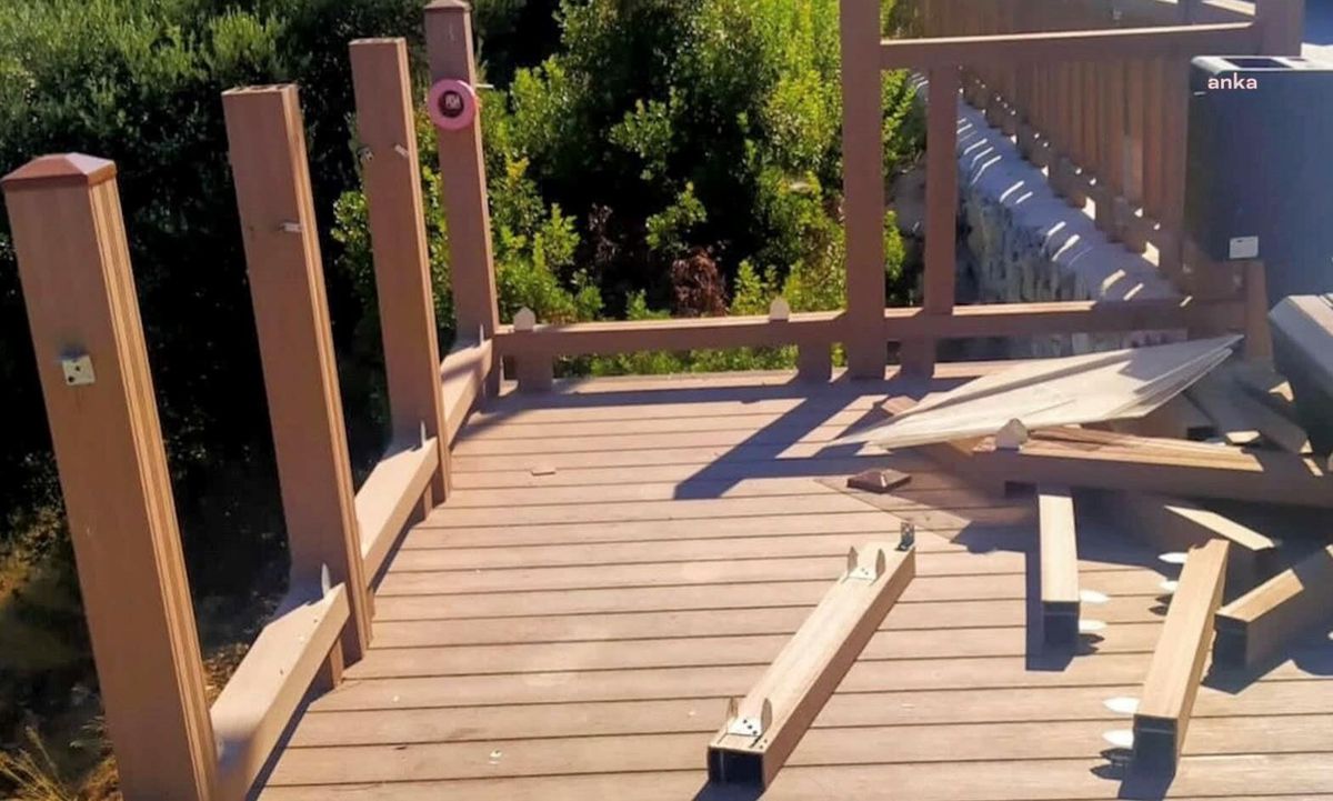Kuşadası Doğal Botanik Parkı'na Yapılan Saldırılar