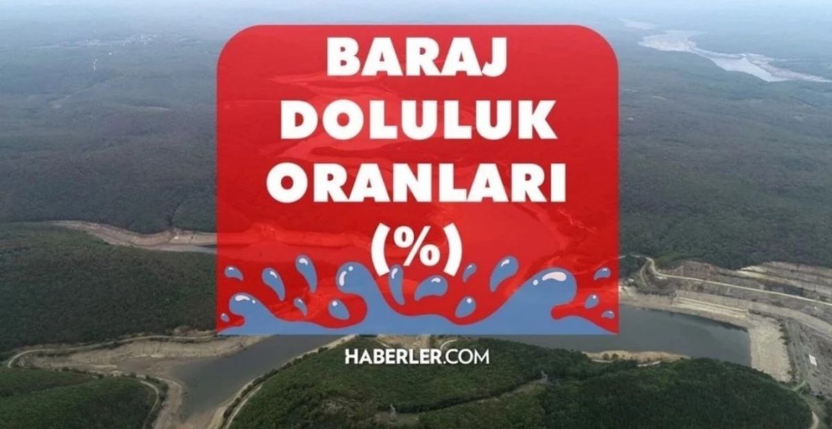 11 Ağustos 2023 Baraj Doluluk Oranları! İstanbul, İzmir, Ankara barajların doluluk oranları yüzde kaç? Güncel barajların doluluk seviyesi nasıl?
