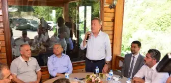 AK Parti Kayseri Milletvekili Hulusi Akar, Yahyalı'da muhtarlarla bir araya geldi