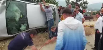 Bursa'da 2 otomobil çarpıştı: 5 yaralı