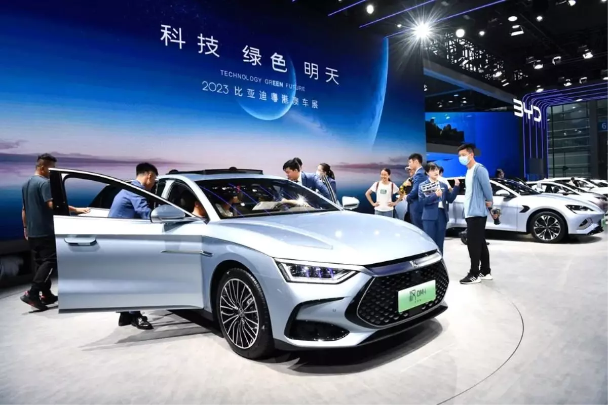 Çinli otomobil üreticisi BYD'nin beş milyonuncu yeni enerjili aracı üretildi