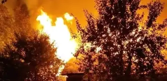 Kastamonu'da çıkan yangında 7 ev küle döndü