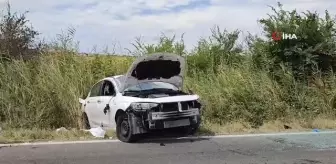 Keşan'da zincirleme trafik kazasında 4 kişi yaralandı