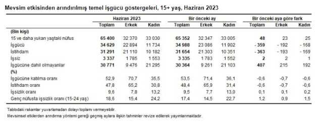 Son Dakika: Türkiye'deki işsiz sayısı 3 milyon 337 bine yükseldi