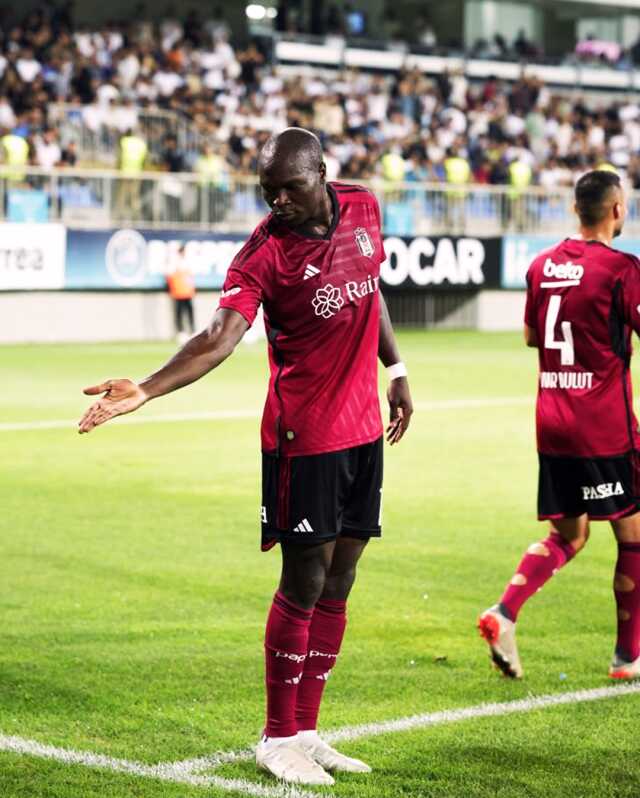 Son Dakika: UEFA Konferans Ligi 3. Tur ilk maçında Beşiktaş, Neftçi Bakü'yü deplasmanda 3-1 mağlup etti