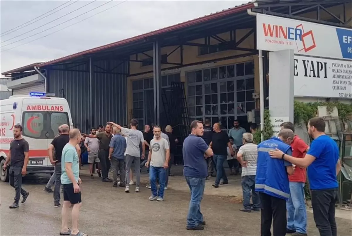 İznik'te varil patlaması: 1 kişi yaralandı