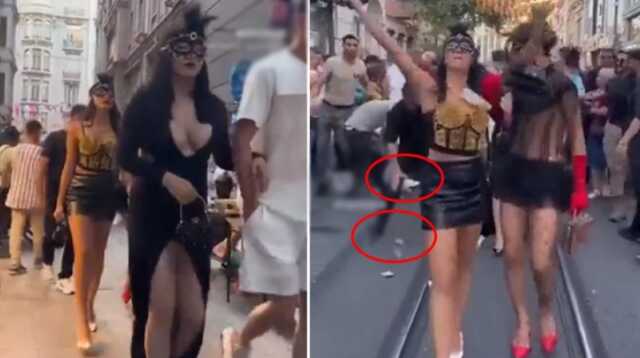 İstiklal Caddesi'nde Dolar Dağıtan Şüpheliler Serbest Bırakıldı