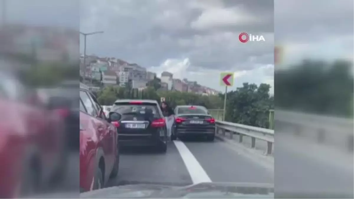 Kağıthane'de emniyet şeridini ihlal eden sürücüye ceza yağdı