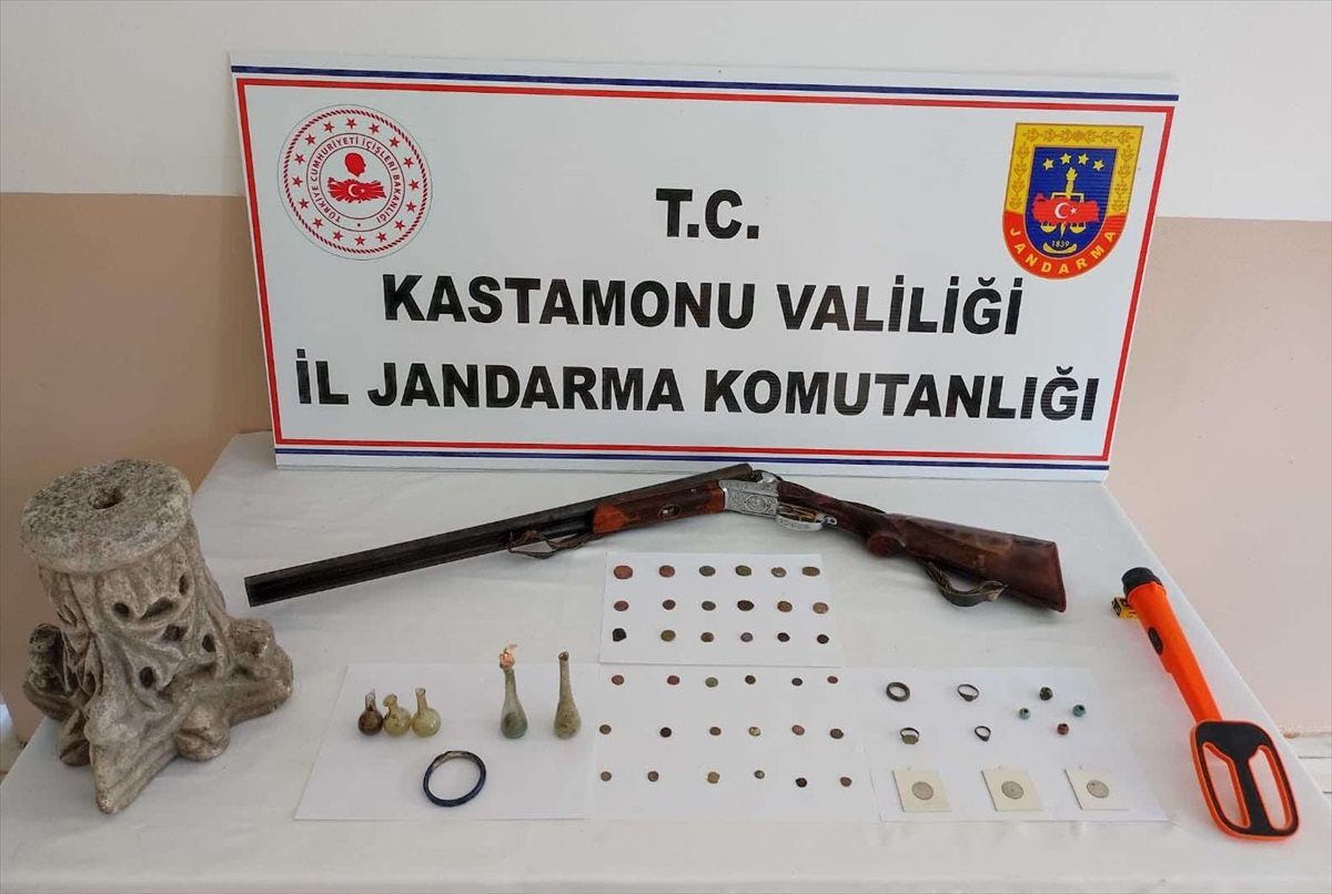 Kastamonu'da Tarihi Eser Ticareti Yapan Şüpheli Yakalandı