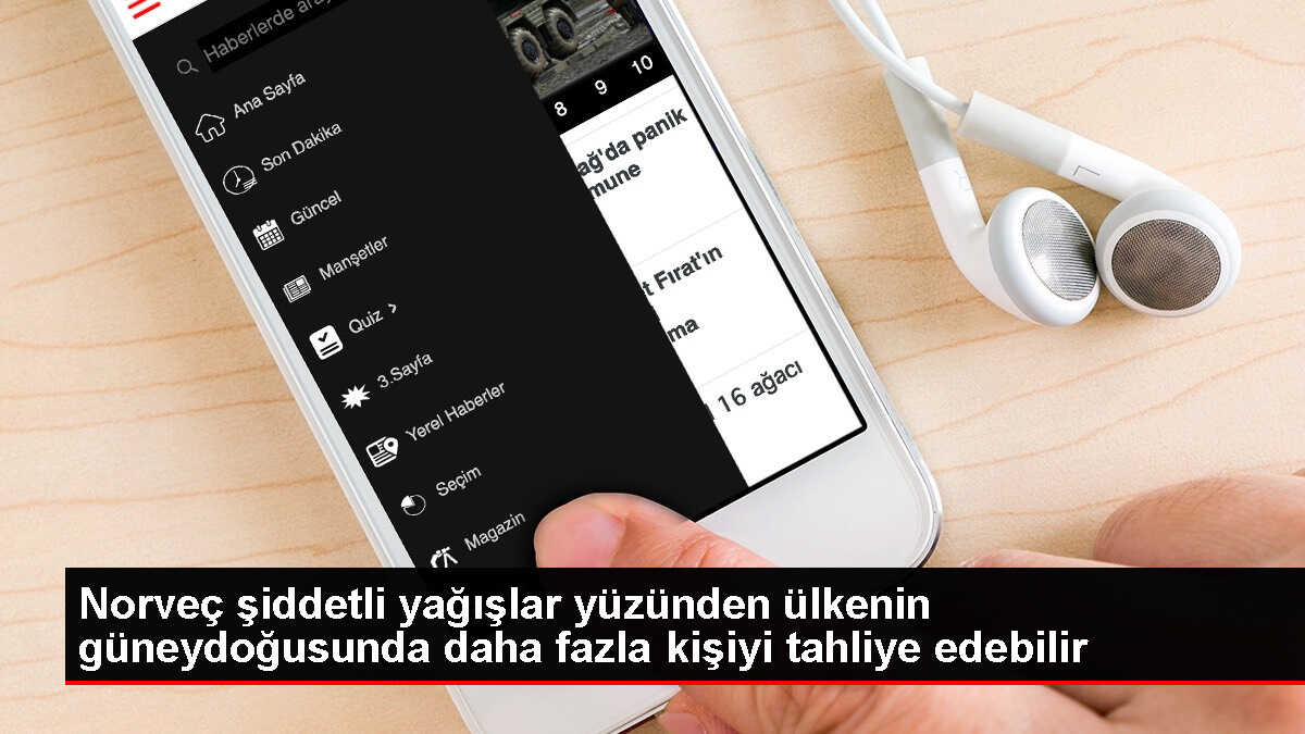 Norveç'te Şiddetli Yağışlar Sonucu Tahliyeler Devam Ediyor