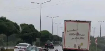 Samsun'da TIR ile otomobil çarpışması: 1 ölü, 2 yaralı