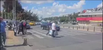 Üsküdar'da Trafik Denetimine Takılan Taksici Polise Zor Anlar Yaşattı