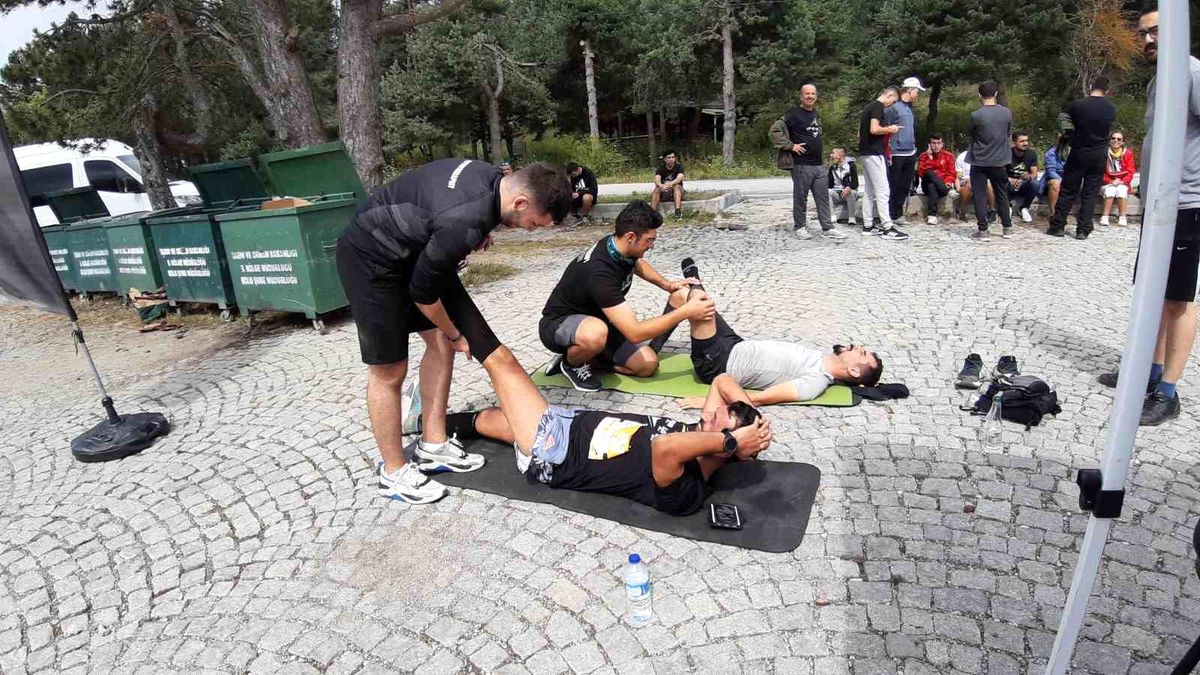 Bolu'da Ultra Abant Koşusu düzenlendi